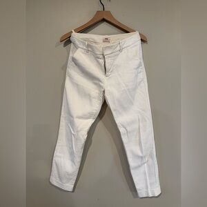 Merona White Textured Chinos